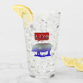 1776 Onafhankelijkheid Biggetje Glas