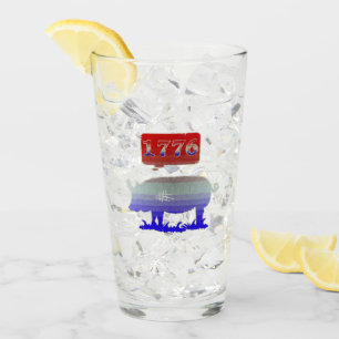 1776 Onafhankelijkheid Biggetje Glas