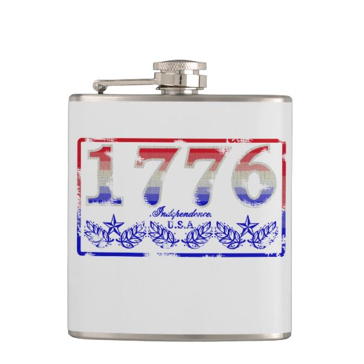 1776 Onafhankelijkheid Heupfles (Voorkant)