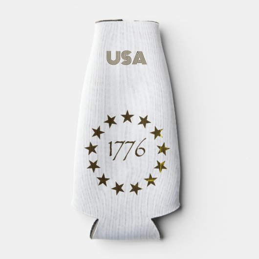 1776 Onafhankelijkheidsdag Fles Koeler (Voorkant)