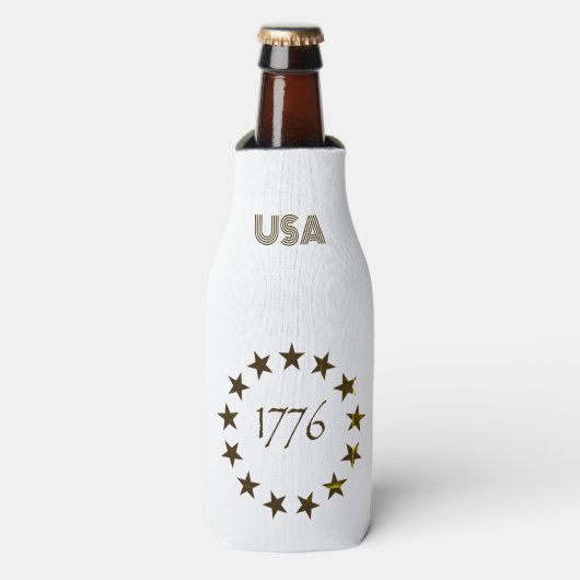 1776 Onafhankelijkheidsdag Fles Koeler (Fles Voorkant)