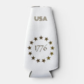 1776 Onafhankelijkheidsdag Fleskoeler Flesjeskoeler (Voorkant)