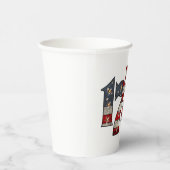 1776 Onafhankelijkheidsdag Papieren bekers (Rechts)
