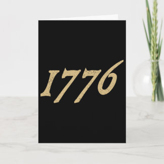 1776 Onafhankelijkheidsverklaring Amerika VS Juli  Kaart
