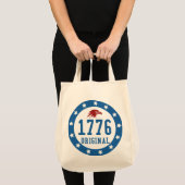 1776 Original 4 July Badge Tote Bag (Voorkant (product))