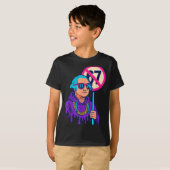 1776 Over 67 Funny Meme George Washington Drip  T-shirt (Voorkant volledig)