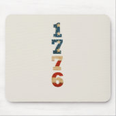 1776 Patriotic American Flag Muismat (Voorkant)