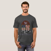 1776 Patriotisch T-Shirt uit de VS  (Voorkant volledig)