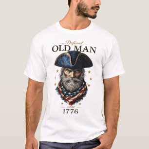 1776 Patriottisch Amerikaanse Grafiek T-shirt