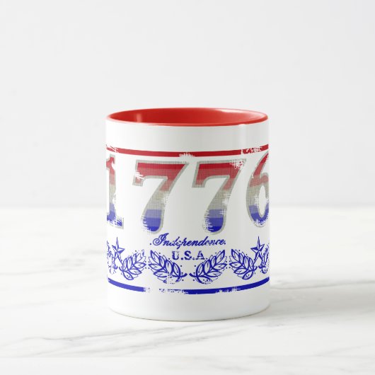 1776 Sterren Mok (Midden)