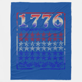 1776- Sterren Verdwenen Fleece Deken