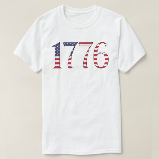 1776 T-SHIRT (Design voorkant)