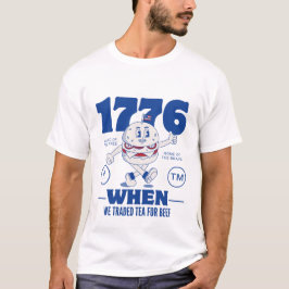 1776: Toen we thee ruilden voor rundvlees T-shirt