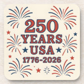 1776 tot 2026 Celebration Onderzetter Set (Voorkant)