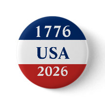 1776 USA 2026 Rood Wit en Blauw Patriottisch