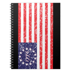 1776-vlag notitieboek