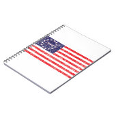 1776-vlag notitieboek (Linkerzijde)