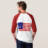 1776 Vlag T-shirt (Achterkant volledig)
