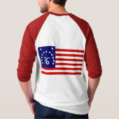 1776 Vlag T-shirt (Achterkant)
