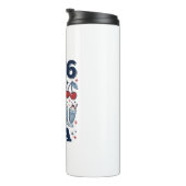 1776 VS patriottische Coquette Vector Design_1 Thermosbeker (Geroteerd rechts)