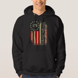 1776 Wij de Amerikaanse grondwet van het volk Hoodie