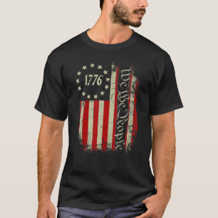 1776 Wij de Amerikaanse grondwet van het volk T-shirt