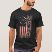 1776 Wij de Amerikaanse grondwet van het volk T-shirt (Voorkant)