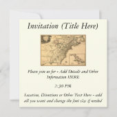 1777 Amerikaanse Colonies Map van Phelippeaux Kaart (Voorkant)