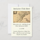  1777 Amerikaanse Colonies Map van Phelippeaux Kaart (Voorkant)