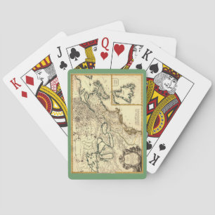 1778 Kaart van Canada en de Verenigde Staten