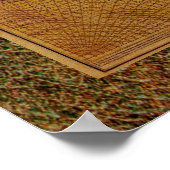 1780 Carington Bowles Oude Wereldkaart Kunst & gre Poster (Hoek)