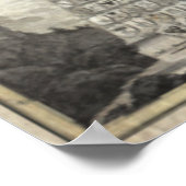 1787 Muur Kaart van het Russische Rijk Poster (Hoek)