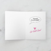 #178 in het Roze word goed Kaart (Binnen)