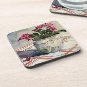 1790 Afrikaanse geweldplegingen in blauwe stip Onderzetter (Linkerzijde)