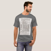 1790 Census Shirt (Voorkant volledig)