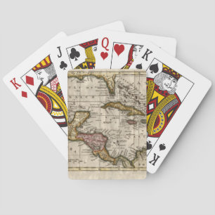 1790 Map of The West Indies by Dilly and Robinson Pokerkaarten