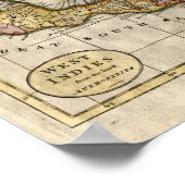 1790 Map of The West Indies by Dilly and Robinson Poster (Hoek)