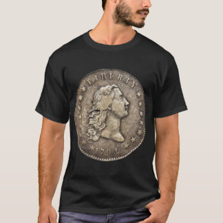 1794 Flowing Hair Silver Dollar T-shirt