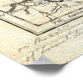 1794 Jean Baptiste Bourguignon D'Anville Italië Ka Poster (Hoek)