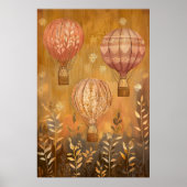 1794 zwevende luchtballonnen poster (Voorkant)