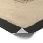 1796 North & South America Map from Germany Poster (Hoek)