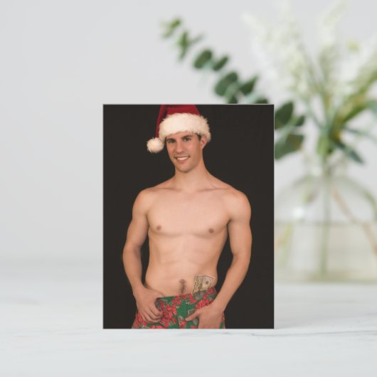 17979 Kerstmis Feestdagenkaart (Staand voorkant)