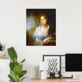 1797 - Portret van M.I.Lopukhina Poster (Thuiskantoor)