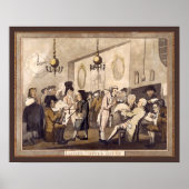 1798 Lloyd's Coffee House van G. Woodward (Afdruk) Poster (Voorkant)