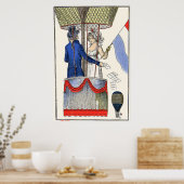 1798 VINTAGE POTER - MODE BALLOONEND ART POSTER (Keuken)