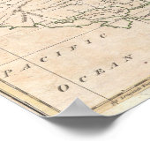 1799 Engelse kaart van de Caraïbische GROTE Poster (Hoek)