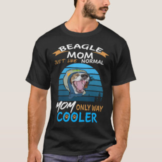 17 Beagle Mom Cooler T-shirt