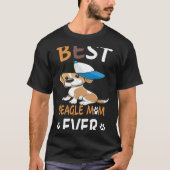 17 Beste Beagle-moeder ooit T-shirt (Voorkant)