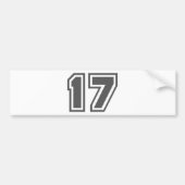 17 BUMPERSTICKER (Voorkant)