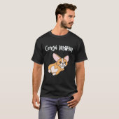 17 Corgi Moeder Corgi T-shirt (Voorkant volledig)